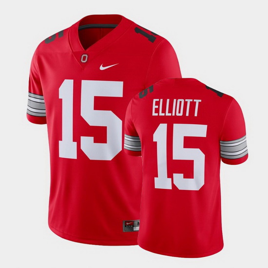 Ohio State Buckeyes Ezekiel Elliott Scarlet Alumni Football Game Men'S Jersey