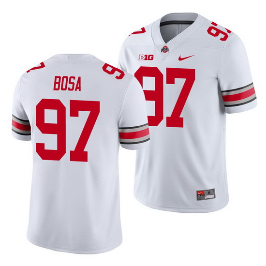 Ohio State Buckeyes Joey Bosa White College Football Men'S Jerse