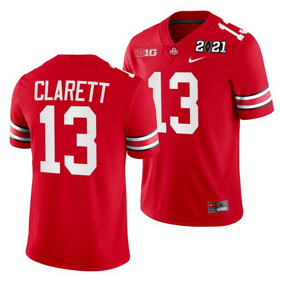 Ohio State Buckeyes Maurice Clarett Scarlet 2021 Sugar Bowl Champions College Football Playoff Colle