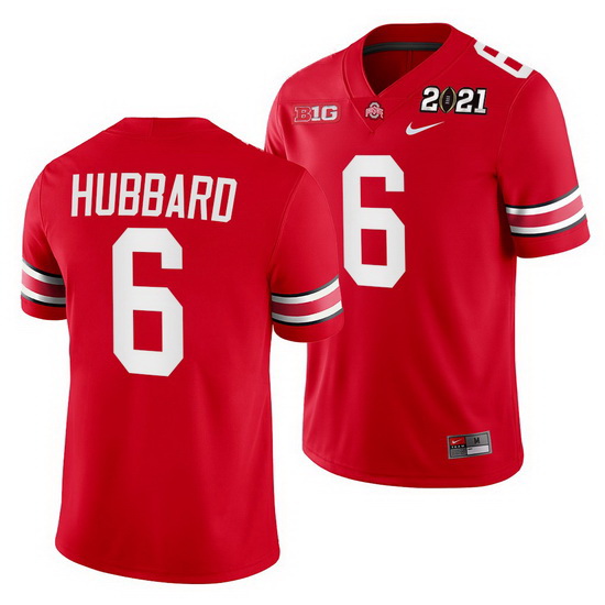 Ohio State Buckeyes Sam Hubbard Scarlet 2021 Sugar Bowl Champions College Football Playoff College F