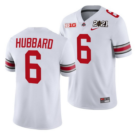 Ohio State Buckeyes Sam Hubbard White 2021 Sugar Bowl Champions College Football Playoff College Foo