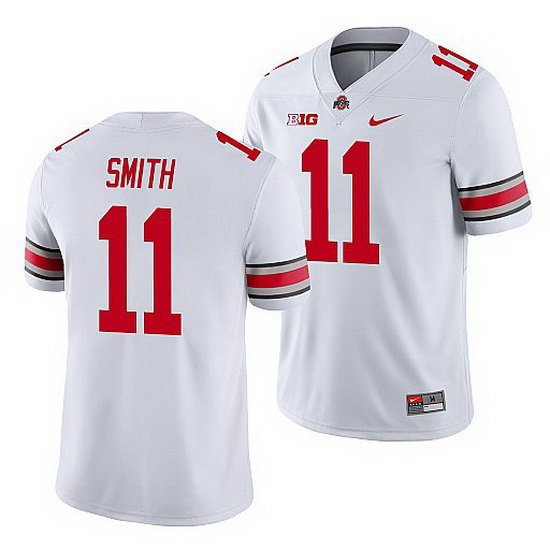 Ohio State Buckeyes Tyreke Smith White Game Men'S Jersey