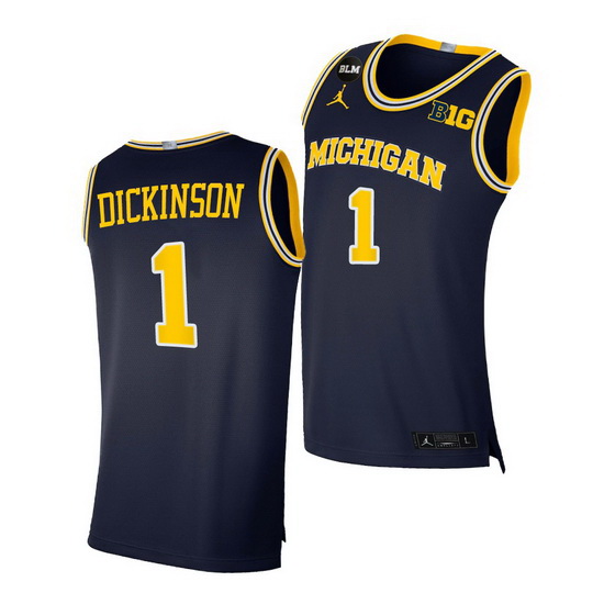 Michigan Wolverines Hunter Dickinson 2021 Big Ten Regular Season