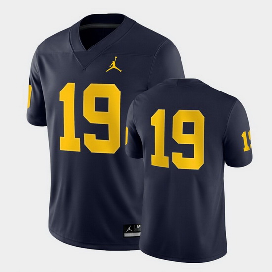 Michigan Wolverines Navy Game Men'S Jersey