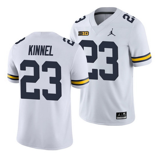 Michigan Wolverines Tyree Kinnel White College Football Men'S Je