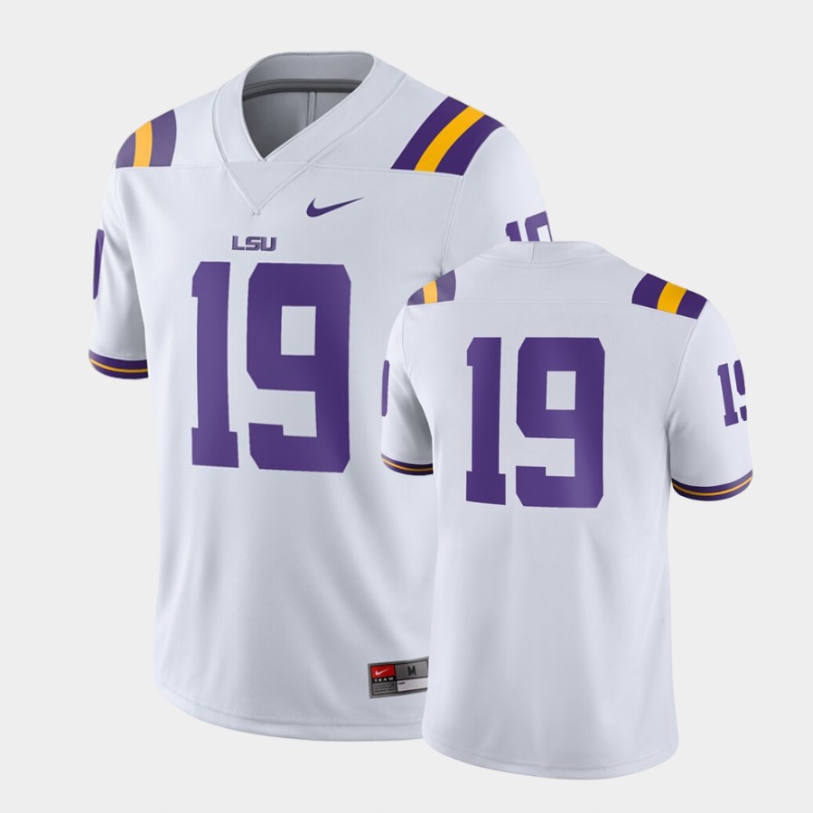 LSU Tiger White Game Men'S Jersey