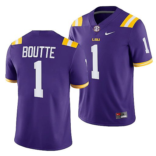 Lsu Tigers Kayshon Boutte Purple College Football Men Jersey