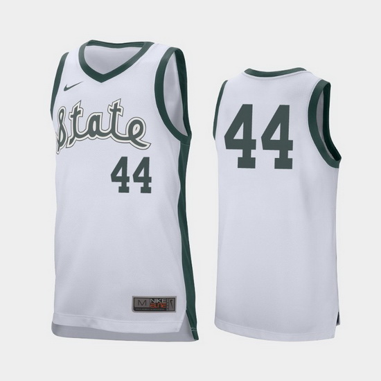 Michigan State Spartans Nick Ward White Retro Performance Men'S 