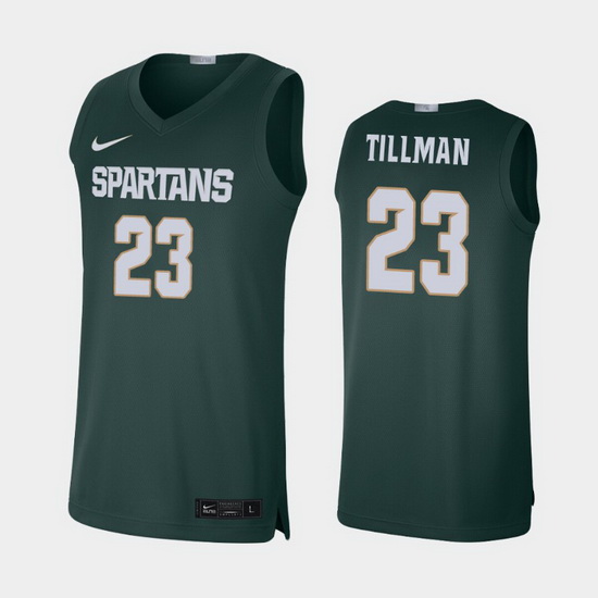 Michigan State Spartans Xavier Tillman Green Alumni Limited Men'