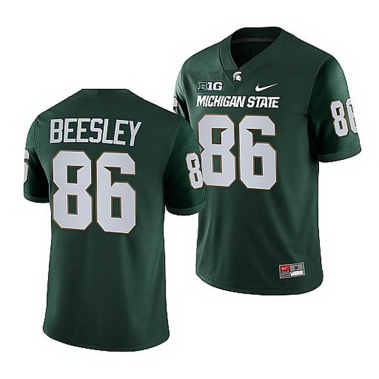Michigan State Spartans Drew Beesley Green College Football Game