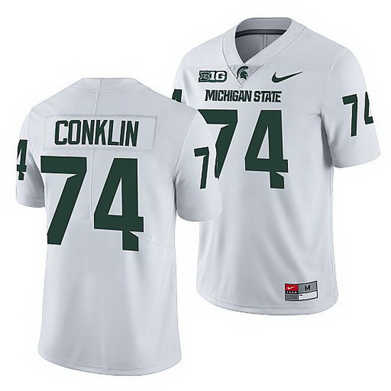 Michigan State Spartans Jack Conklin White Nfl Limited Men Jerse