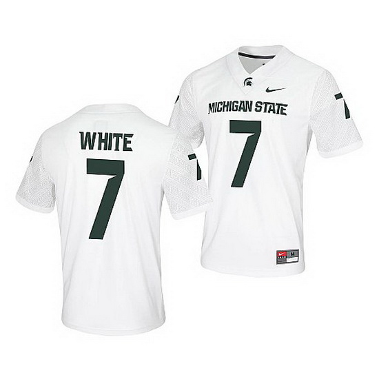 Michigan State Spartans Ricky White White Untouchable Men'S Jersey