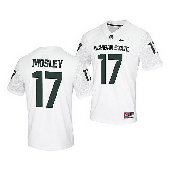 Michigan State Spartans Tre Mosley White Untouchable Men'S Jersey