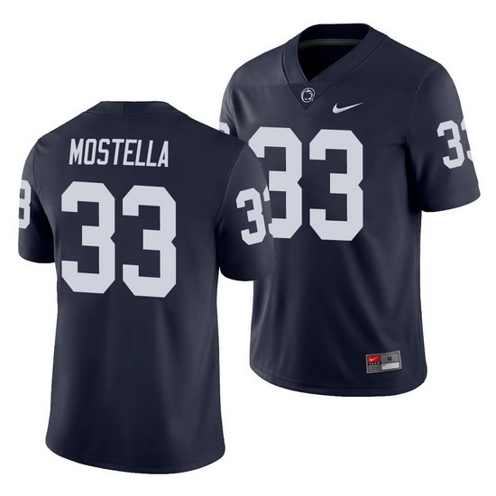 penn state nittany lions bryce mostella navy college football men's jersey