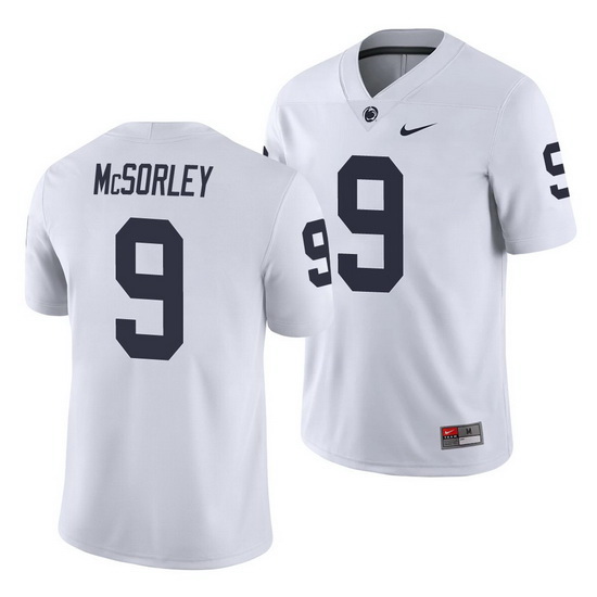 penn state nittany lions trace mcsorley white college football men's jersey