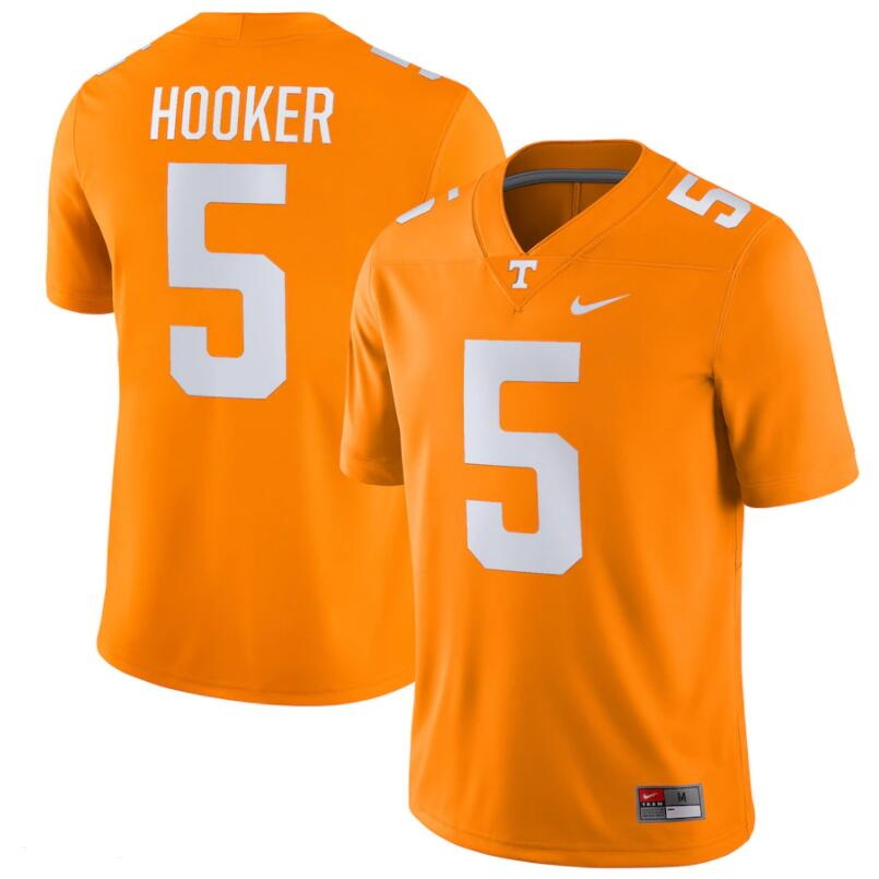 Men Nike Tennessee Hendon Hooker #5 Volunteers Legend College Jersey Orange