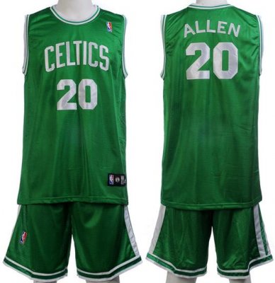 Boston Celtics 20 Ray Allen Green Jerseys&Shorts