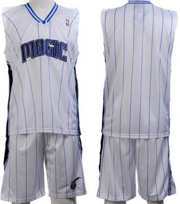 Orlando Magic Blank White Jerseys&Shorts