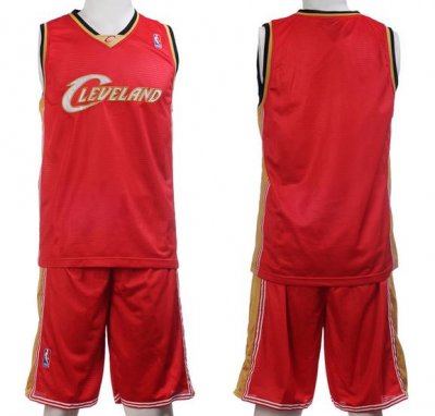 aCleveland Cavaliers Blank Red Jerseys&Shorts