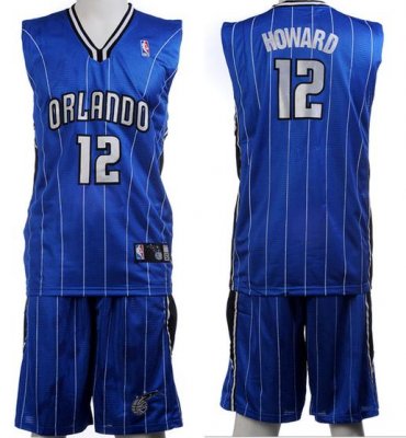 Orlando Magic 12 Howard Blue Jerseys&Shorts