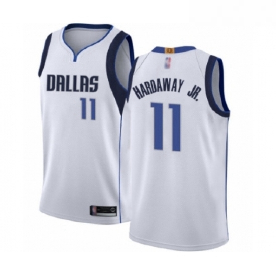 Womens Dallas Mavericks 11 Tim Hardaway Jr Authentic White Basketball Jersey Association Edition