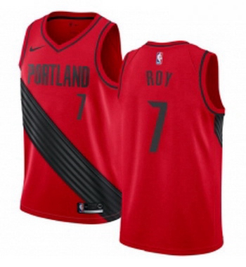 Womens Nike Portland Trail Blazers 7 Brandon Roy Authentic Red Alternate NBA Jersey Statement Editio