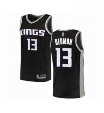 Womens Sacramento Kings 13 Dewayne Dedmon Swingman Black Basketball Jersey Statement Edition