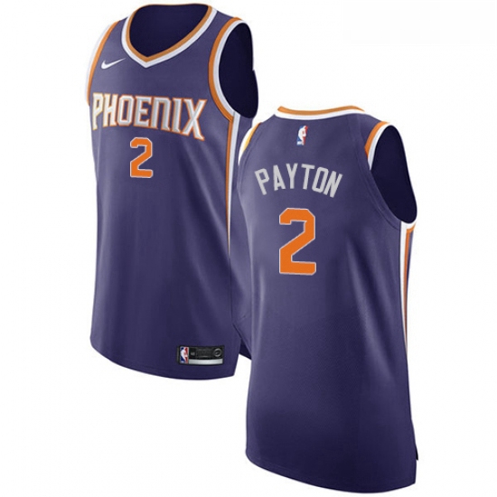 Womens Nike Phoenix Suns 2 Elfrid Payton Authentic Purple Road NBA Jersey Icon Edition