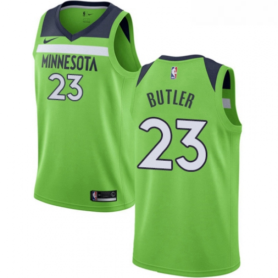 Womens Nike Minnesota Timberwolves 23 Jimmy Butler Swingman Green NBA Jersey Statement Edition