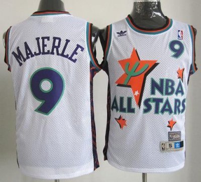 Phoenix Suns 9 Dan Majerle 1994 95 All Star White NBA Jerseys