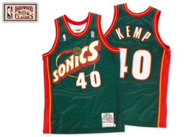 Seattle SuperSonics 1995 - 1996 Road Jersey - Shawn Kemp