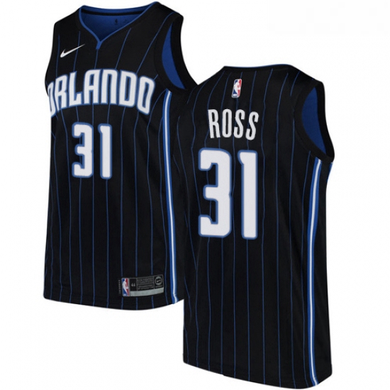 Womens Nike Orlando Magic 31 Terrence Ross Authentic Black Alter