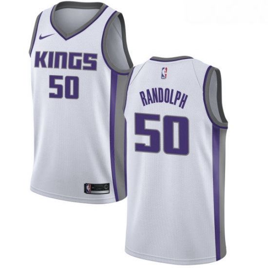 Womens Nike Sacramento Kings 50 Zach Randolph Authentic White NBA Jersey Association Edition