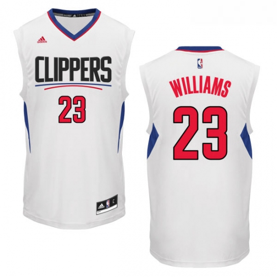 Womens Adidas Los Angeles Clippers 23 Louis Williams Authentic White Home NBA Jersey