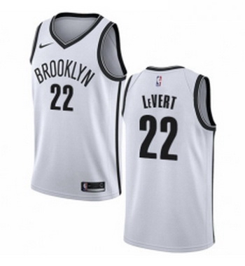 Womens Nike Brooklyn Nets 22 Caris LeVert Swingman White NBA Jer