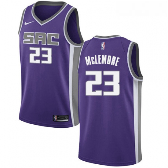 Womens Nike Sacramento Kings 23 Ben McLemore Swingman Purple NBA Jersey Icon Edition