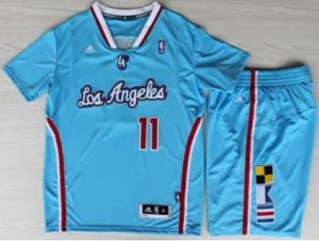 Los Angeles Clippers 11 Jamal Crawford Blue Revolution 30 Swingman NBA Jersey Short Suits New Style