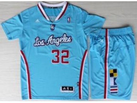 Los Angeles Clippers 32 Blake Griffin Blue Revolution 30 Swingman NBA Jersey Short Suits New Style