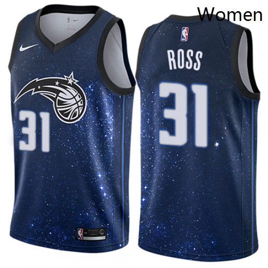 Womens Nike Orlando Magic 31 Terrence Ross Swingman Blue NBA Jersey City Edition