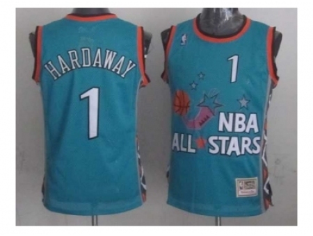 NBA 96 All Star #1 Hardaway Blue Jerseys