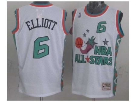 NBA 96 All Star #6 Elliott White Jerseys