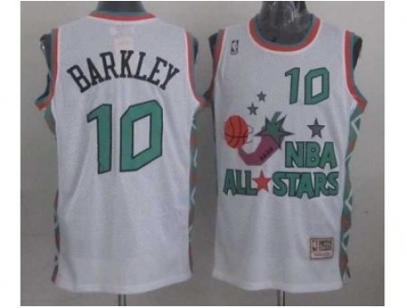 NBA 96 All Star #10 Barkley White Jerseys