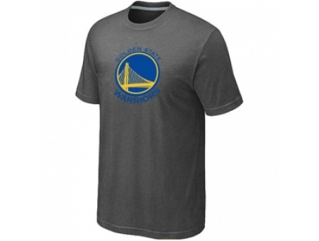 NBA Golden State Warriors Big & Tall Primary Logo D.Grey T-Shirt