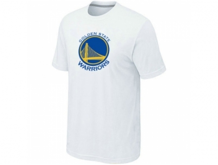 NBA Golden State Warriors Big & Tall Primary Logo White T-Shirt