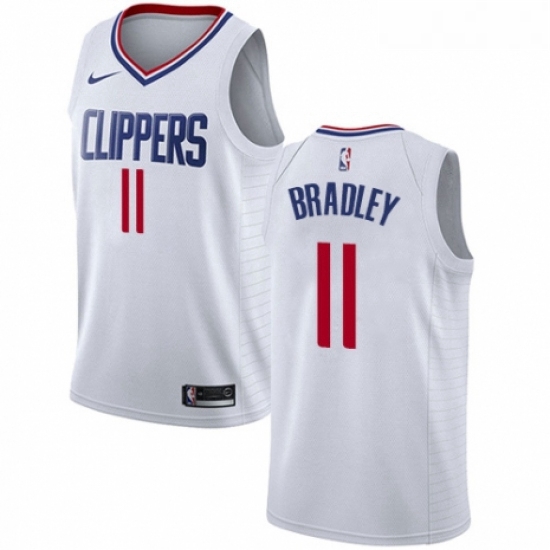 Womens Nike Los Angeles Clippers 11 Avery Bradley Swingman White NBA Jersey Association Edition