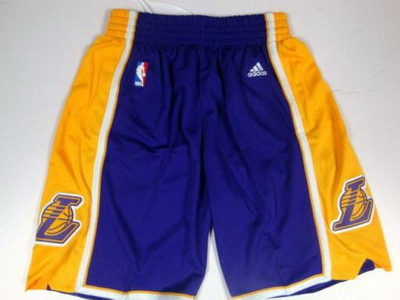 Los Angeles Lakers Purple Revolution 30 Swingman NBA Shorts