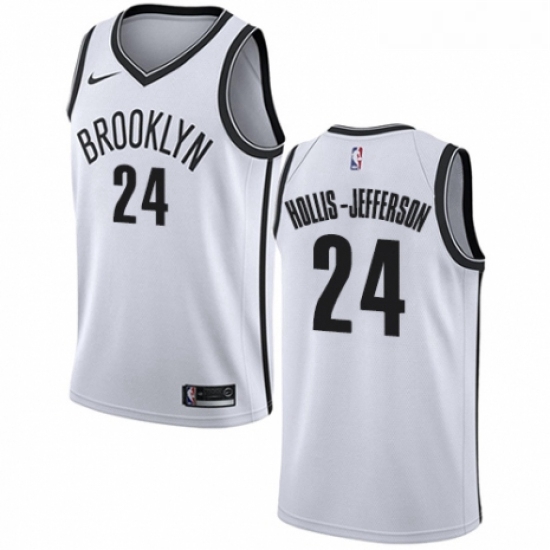 Womens Nike Brooklyn Nets 24 Rondae Hollis Jefferson Authentic W