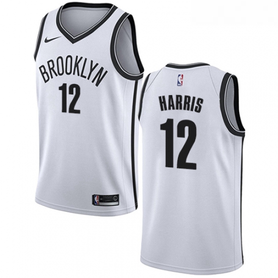 Womens Nike Brooklyn Nets 12 Joe Harris Swingman White NBA Jerse