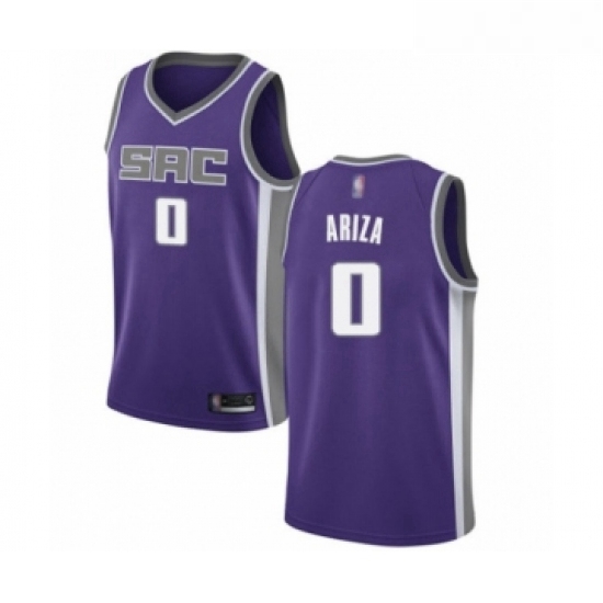 Womens Sacramento Kings 0 Trevor Ariza Swingman Purple Basketbal