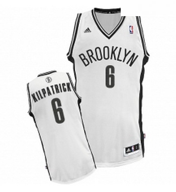 Youth Adidas Brooklyn Nets 6 Sean Kilpatrick Swingman White Home